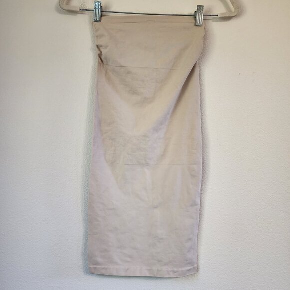 Victoria Secret Women Bodyshape Slip Spandex Sz L light Tan MicroNylon Blend - Picture 3 of 13